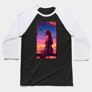 Lofi Girls Dreamscapes Baseball T-Shirt